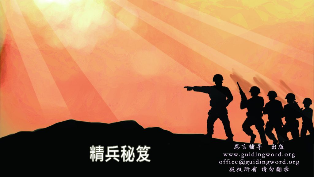 《精兵秘笈》 共12课 - 恩言辅导